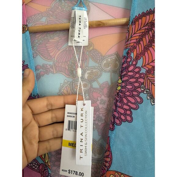 Trina‎ Turk Serene Maxi Dress, Casual, Beach Cover Ups for Women Size M - Picture 8 of 8